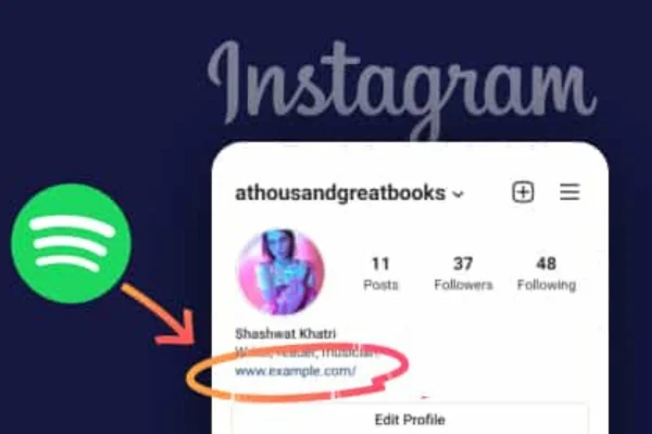 Cara Membuat Link Spotify di Bio Instagram yang Bisa Diklik